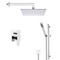 Rain Shower System with Handheld, Rain Shower Head, Shower Faucet Set
